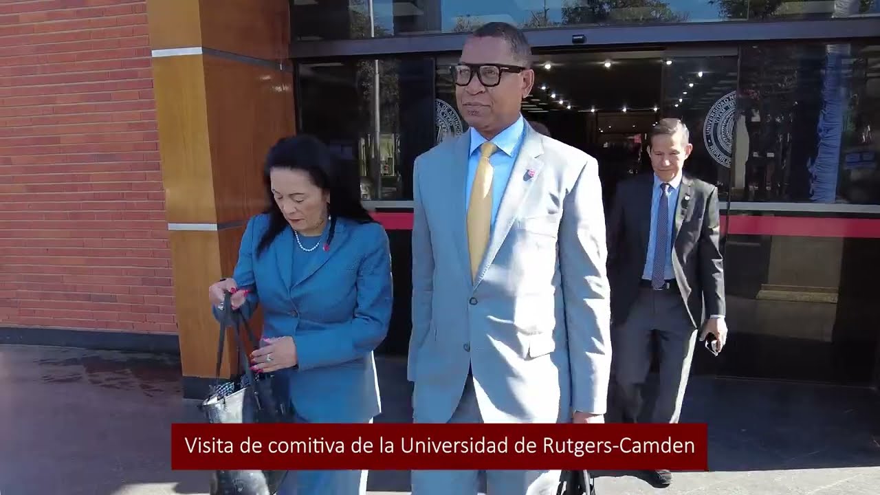 Visita de comitiva de Rutgers-Camden deja importantes aportes a la academia y a la sociedad