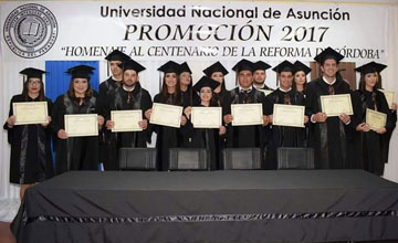 Profesionales en Ciencia Agrarias se gradúan de la FCA-UNA filial Caazapá