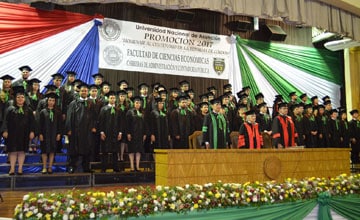 Filial Villa Hayes de la Facultad de Ciencias Económicas promocionó a profesionales de Administración y Contaduría Pública