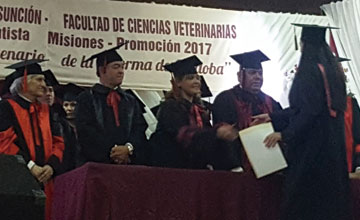 La UNA promociona a Doctores en Ciencias Veterinarias en Misiones