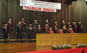 Instituto de Trabajo Social realizó ceremonia de colación de grado