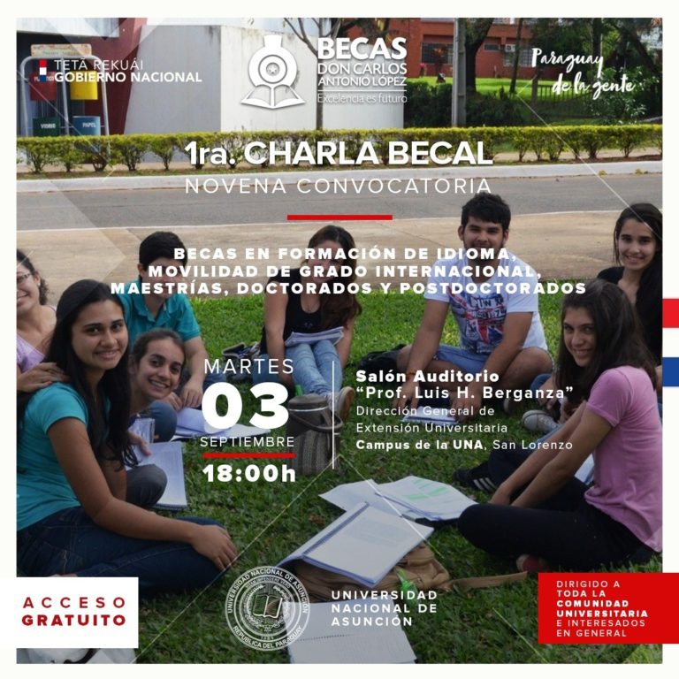 BECAL presentará la novena convocatoria de becas en la UNA