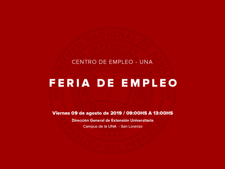 Ofrecen más de 100 vacancias laborales en Feria de Empleo en la UNA