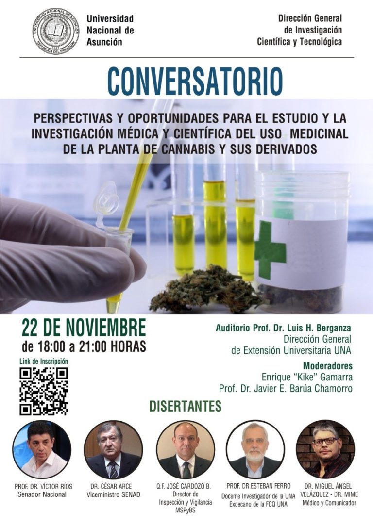 La UNA invita al conversatorio sobre Cannabis