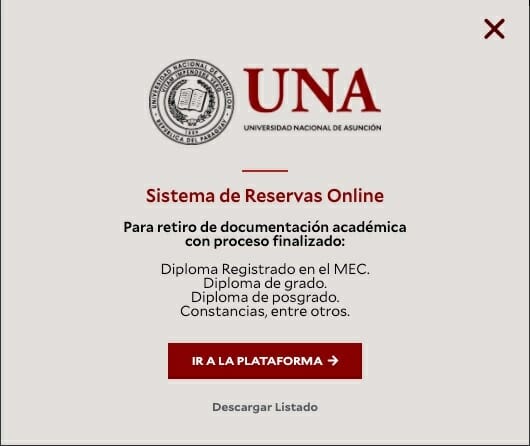 La UNA busca evitar aglomeración con nuevo sistema administrativo en línea