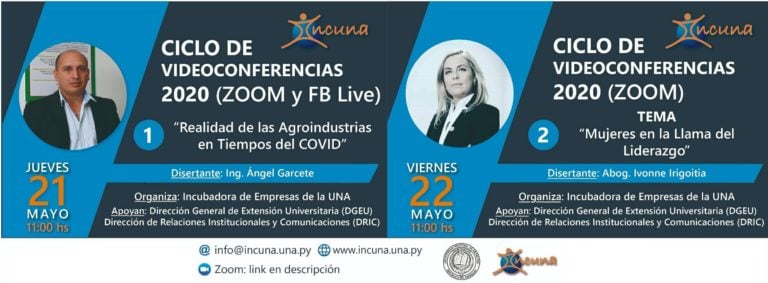 INCUNA invita a Ciclo de charlas en tiempos de COVID-19