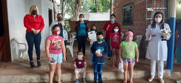 Cuarta jornada de atención sanitaria a niños de Asentamiento Vy’a Renda – San Lorenzo