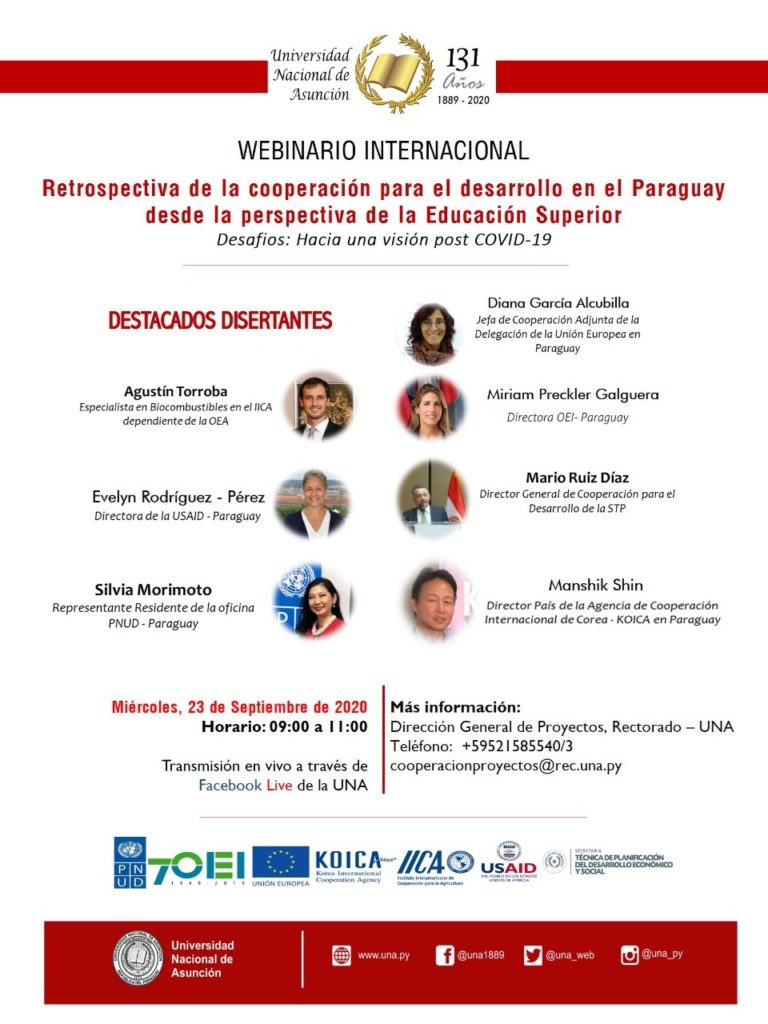 Cooperación para el Desarrollo será tema central en Seminario Internacional