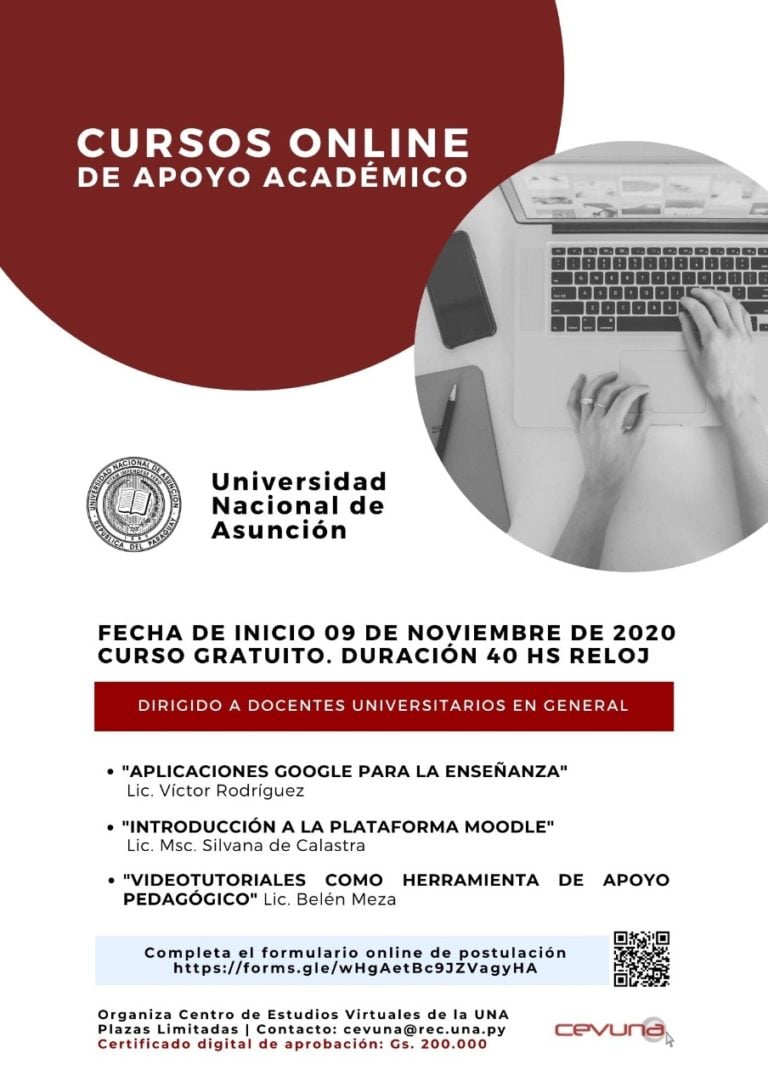 CEVUNA convoca a cursos de actualización docente en herramientas digitales