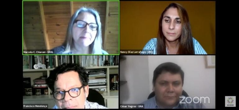 La UNA presentó experiencia en postgrado a distancia en seminario de la AUGM