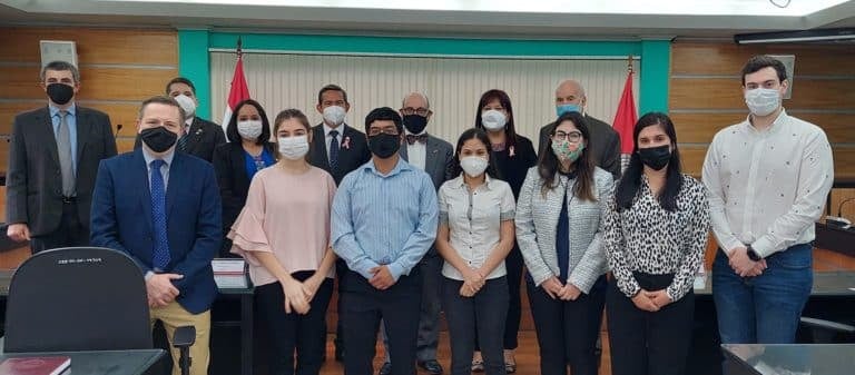 Visita del Embajador de Canadá a la UNA