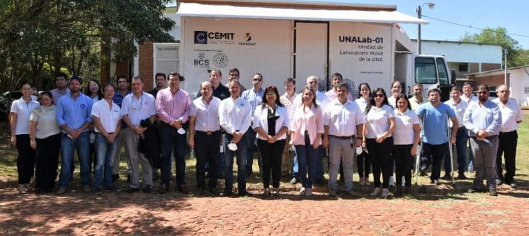 Laboratorio móvil UNALab-01 inició sus actividades en la ciudad de Santa Rosa de Lima