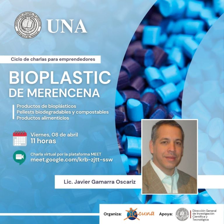 Ciclo de charlas para emprendedores – Bioplastic de Merencena