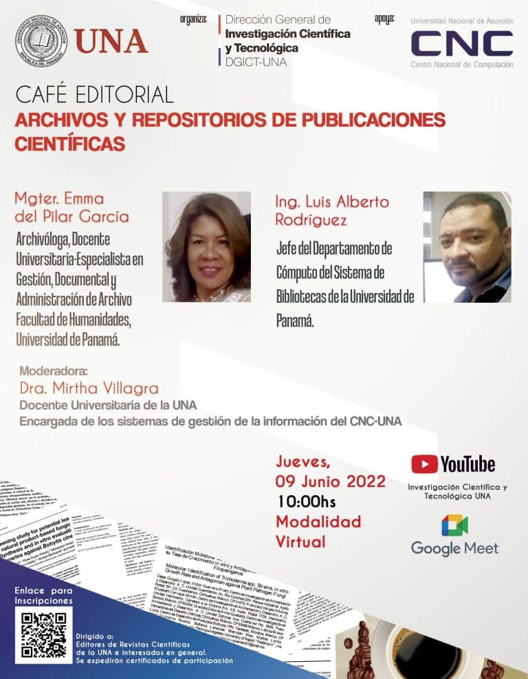 Webinar «Archivos y Repositorios de Publicaciones Científicas»