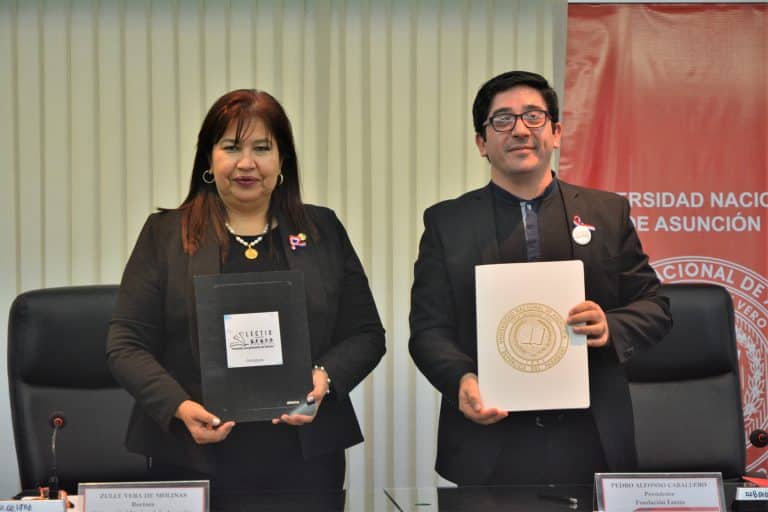 UNA y Fundación Lectio acuerdan fomentar lectura en jóvenes