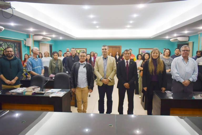 Estudiantes de Mato Grosso llegaron a la UNA para visita técnica-cultural