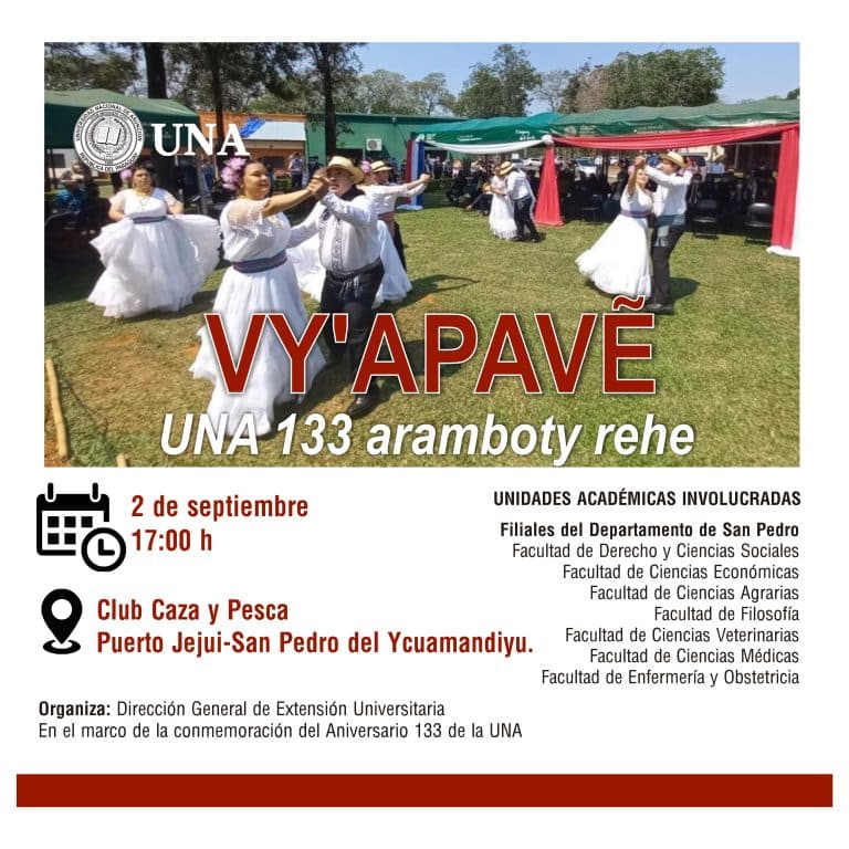 VY´APAVẼ – UNA 133 ARAMBOTY REHE
