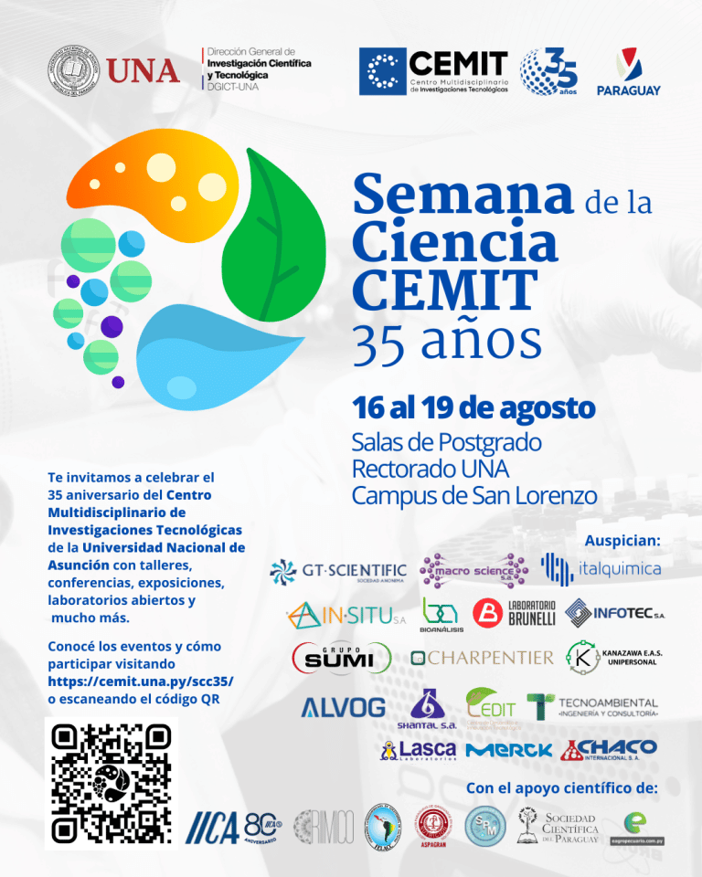 Cuarta edición de la “Semana de la Ciencia CEMIT” conmemora 35 años del centro de investigación nacional de referencia