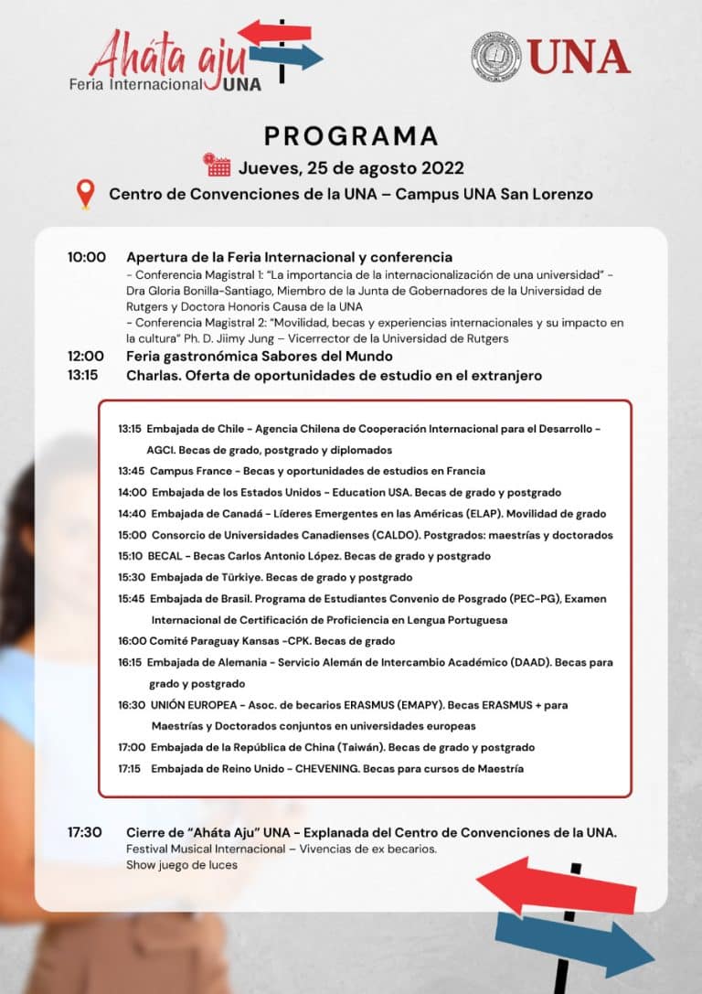 Programa de la feria internacional “Aháta Aju”