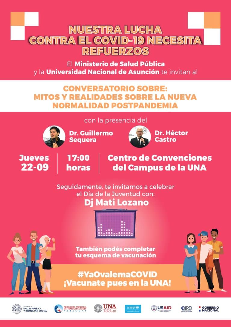 Conversatorio sobre: Mitos y realidades sobre la nueva normalidad postpandemia
