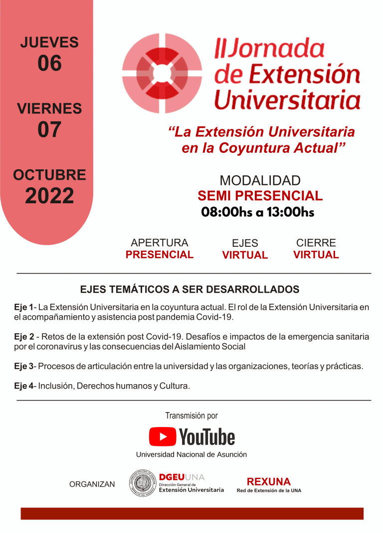 II Jornada de Extensión Universitaria