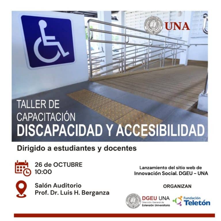 Taller de capacitación sobre discapacidad y accesibilidad