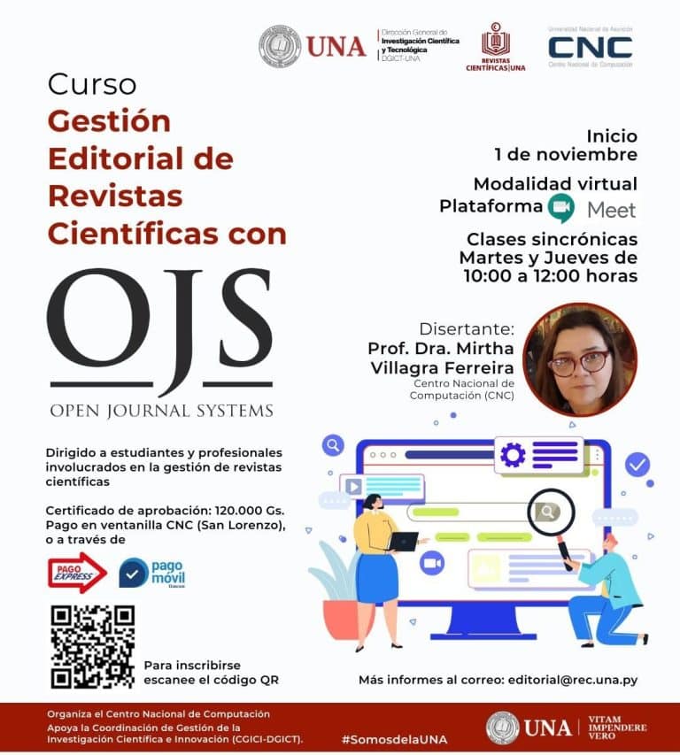 Taller «Gestión Editorial de las Revistas Científicas con OJS»