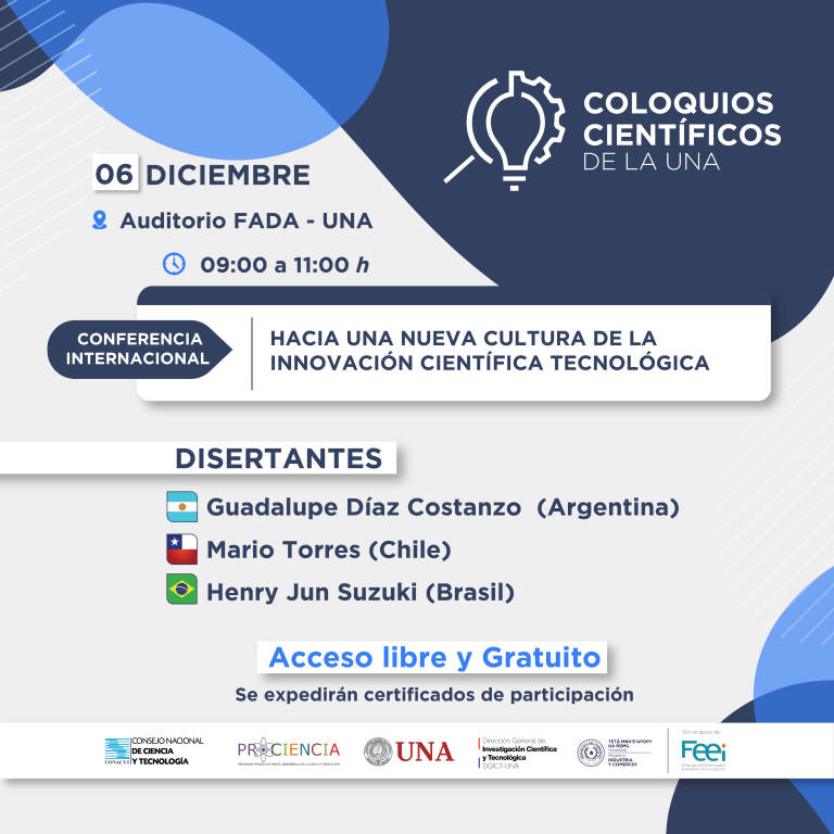Coloquios científicos UNA: Investigación e Innovación para el futuro 2