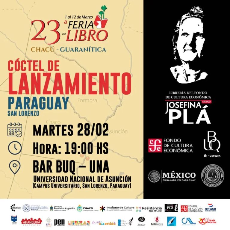 Cóctel de Lanzamiento – Librería «Josefina Plá»
