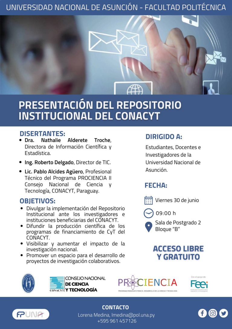 Presentación del Repositorio Institucional del CONACYT