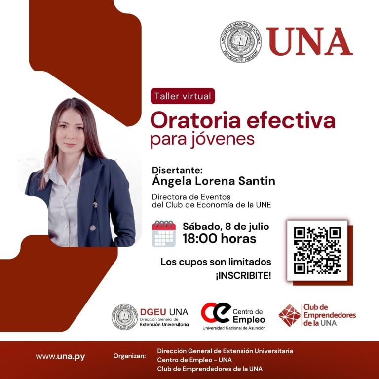 Taller virtual de oratoria efectiva para jóvenes