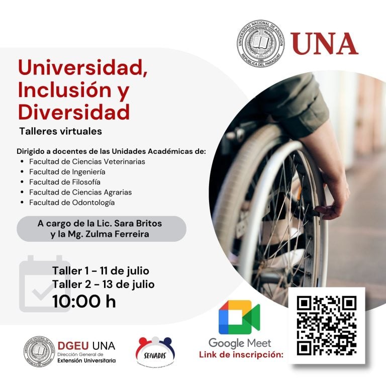 Talleres virtuales “Universidad, Inclusión y Diversidad” – 2