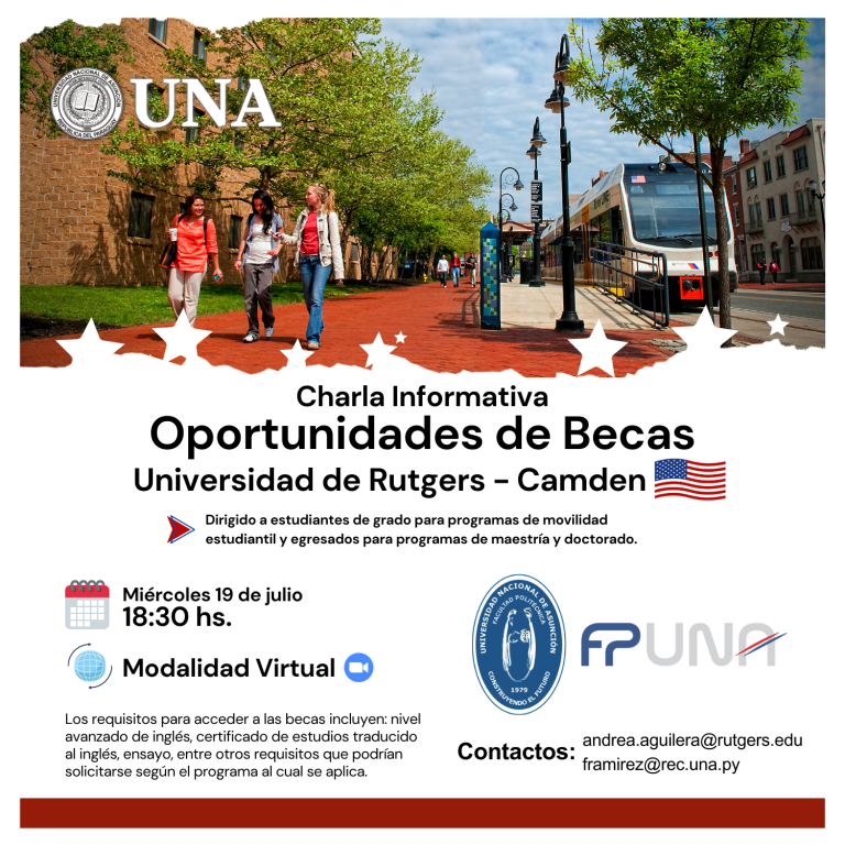 Oportunidades de Estudio – Rutgers-Camden FP-UNA 2