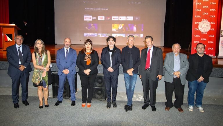 Comitiva italiana brindó clase magistral sobre ciudades sustentables en la UNA
