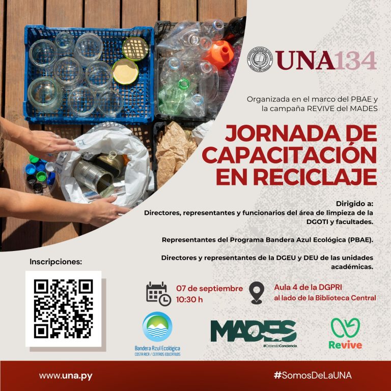 Jornada de capacitación en reciclaje