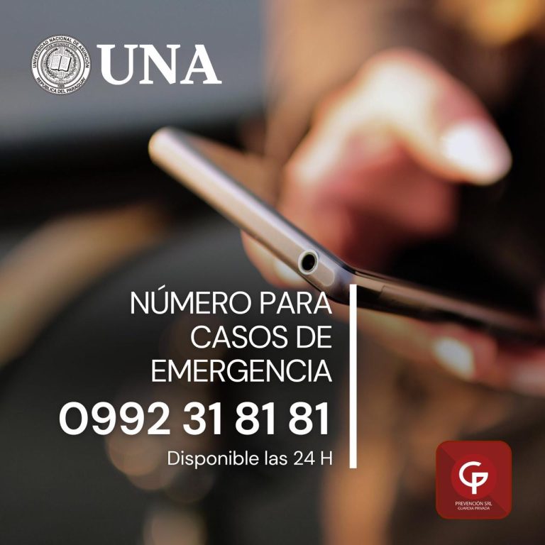 Contacto para casos de emergencia