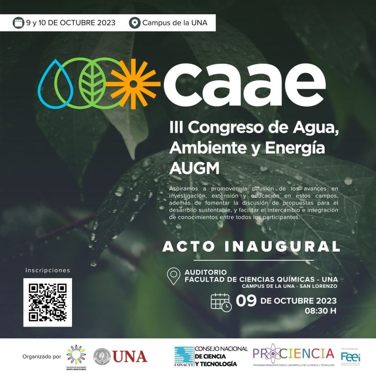 III Congreso de Agua, Ambiente y Energía inicia este lunes en la UNA