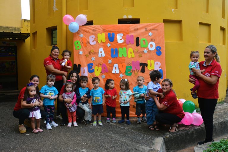 Centro de desarrollo infantil de la UNA inicia actividades del 2024