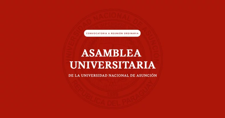 Convocatoria a Reunión Ordinaria de la Asamblea Universitaria