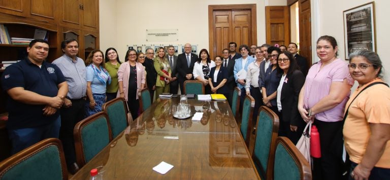 Autoridades de la UNA buscan apoyo de legisladores para alcanzar mayor presupuesto