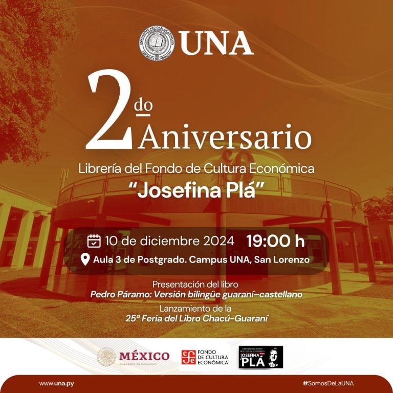 Segundo aniversario Librería «Josefina Plá»