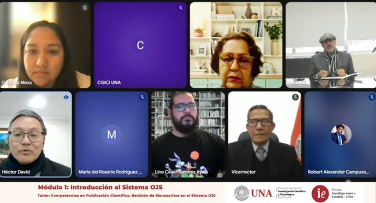Inició taller para editores de revistas científicas