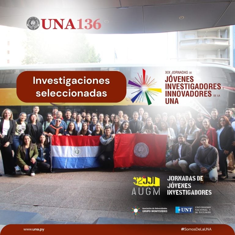 Jóvenes investigadores e innovadores de la UNA representarán a Paraguay en Argentina