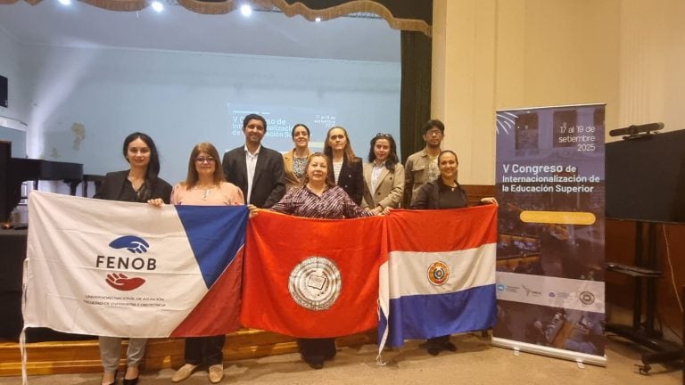 Delegación de la UNA participó en el V Congreso de Internacionalización de la Educación Superior en Uruguay
