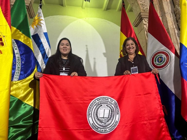 Funcionarias del rectorado representaron a la UNA en congreso internacional de archivología