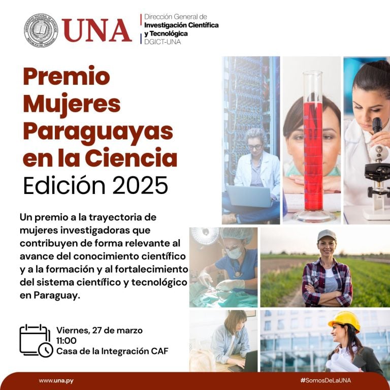 La UNA premiará a científicas destacadas de nuestro país