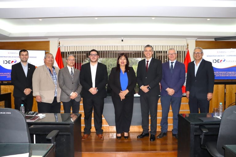 La UNA y el INE buscan impulsar Infraestructura de Datos Espaciales del Paraguay